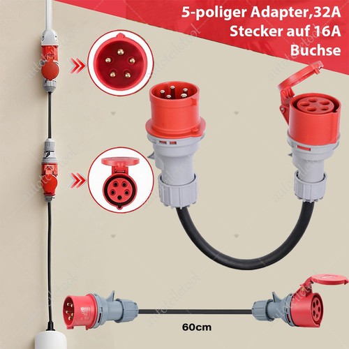 Cee adapter polig - cee,