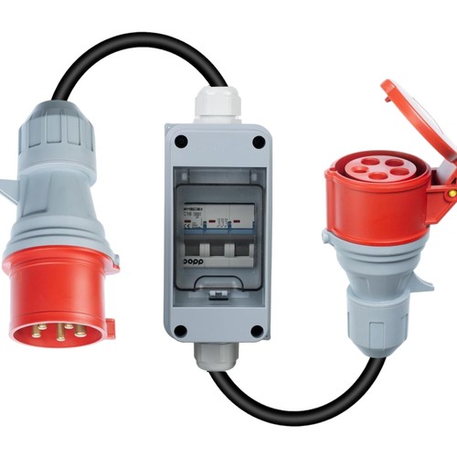 Cee phasen adapter 32a - 3-phasen,