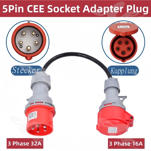 Cee adapter phasenwender - phasenwender, 32a
